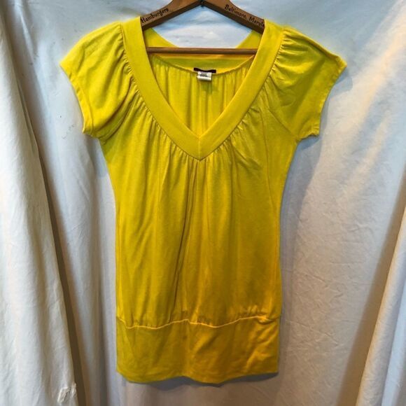 Candy Rain Tops - Candy Rain Blouse Yellow Small